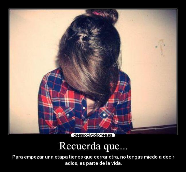 Recuerda que... -