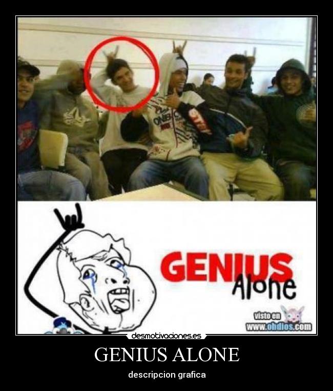 GENIUS ALONE - 