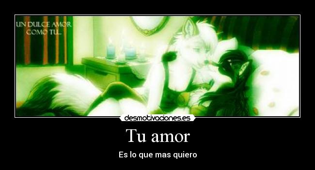 Tu amor -