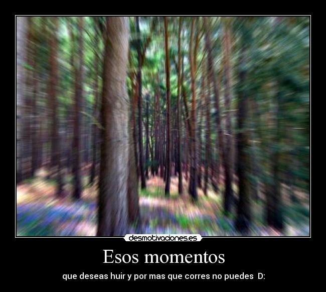 Esos momentos -