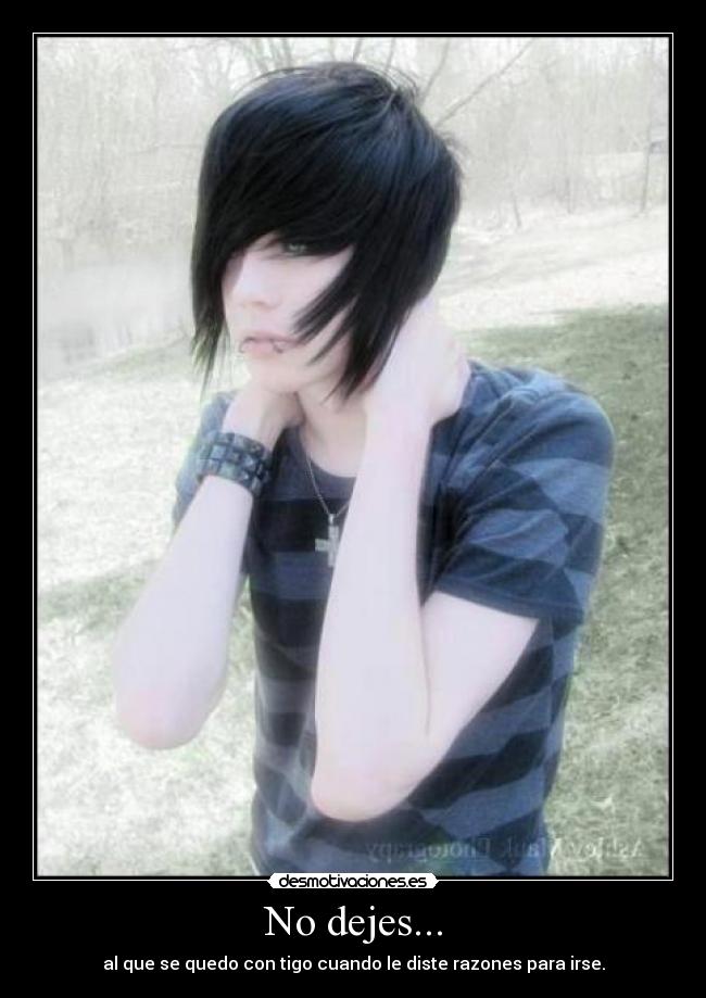 No dejes... -