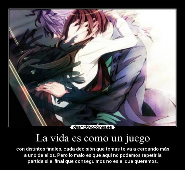 carteles vida amor harukaze eva garry finales desmotivaciones