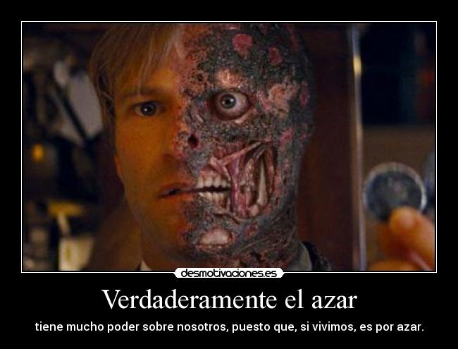 carteles batman the dark knight harvey dent azar desmotivaciones