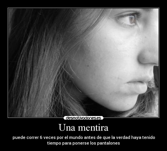 Una mentira - 