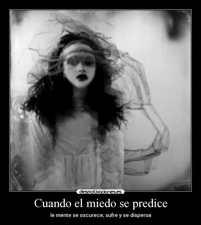 Cuando el miedo se predice - 