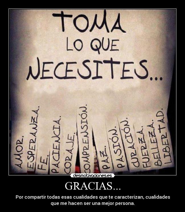 GRACIAS... -
