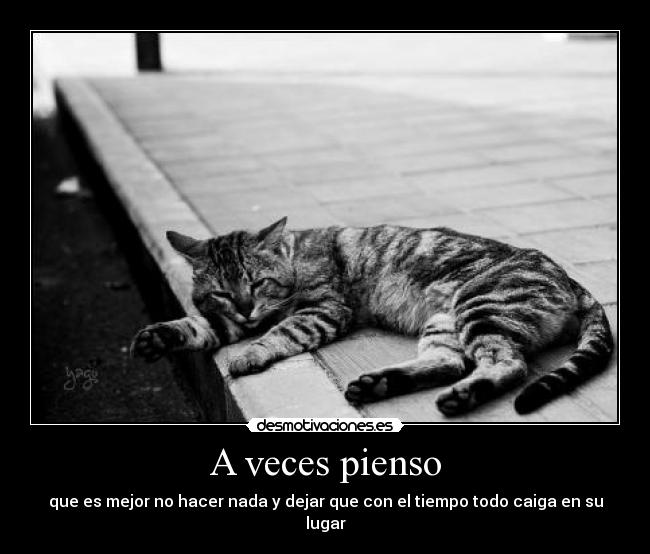 A veces pienso - 