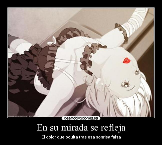 En su mirada se refleja -