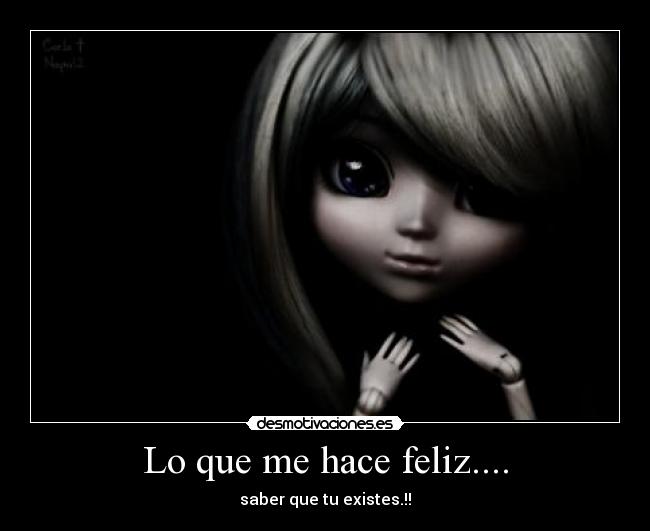 Lo que me hace feliz.... -