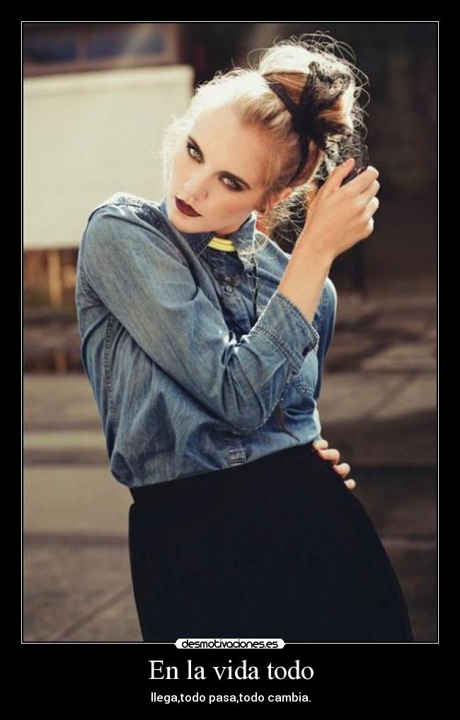 En la vida todo - 