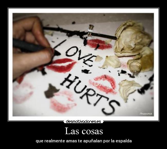 Las cosas -