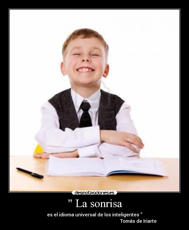La sonrisa -