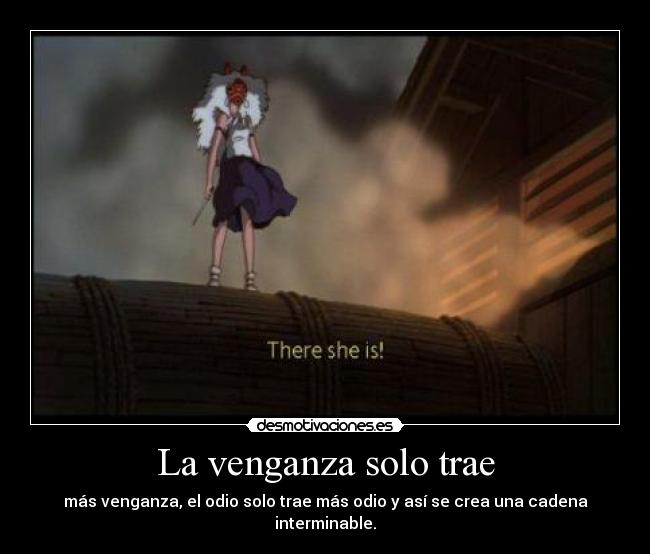 carteles harukaze princesa mononoke anime manga otaku gotian raptorhunters desmotivaciones