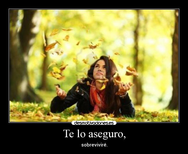Te lo aseguro, - 