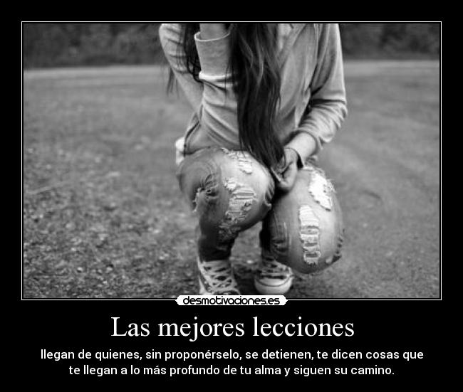 Las mejores lecciones - 