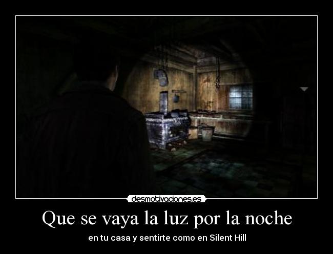 Que se vaya la luz por la noche -