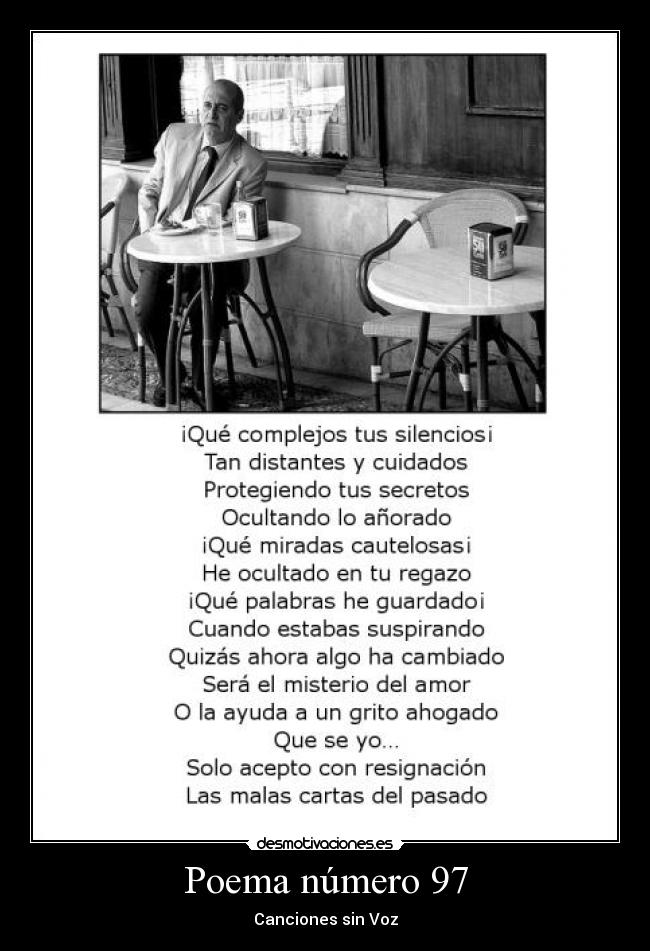 Poema número 97 - 