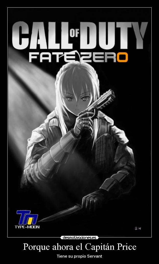 Porque ahora el Capitán Price - Tiene su propio Servant