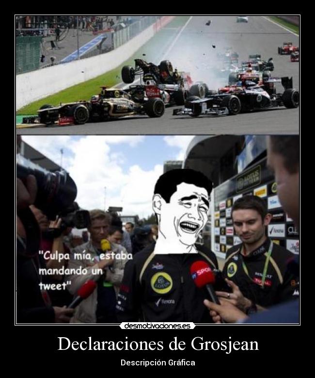 Declaraciones de Grosjean - Descripción Gráfica