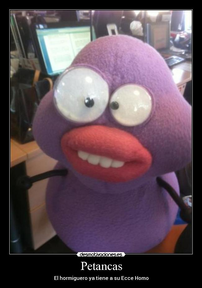 Petancas - El hormiguero ya tiene a su Ecce Homo