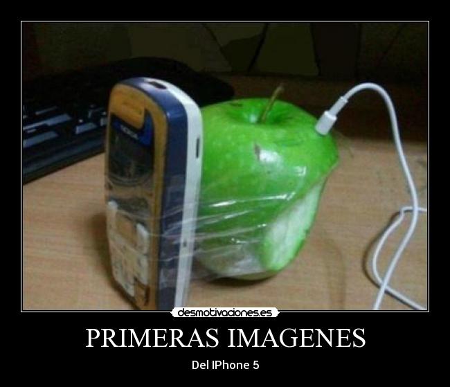 PRIMERAS IMAGENES - Del IPhone 5