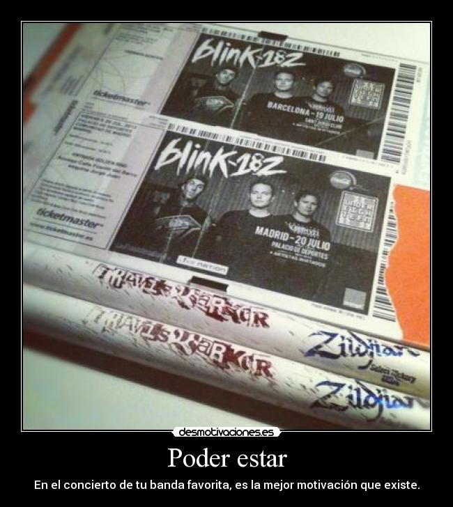 carteles imagina mundo mejor blink 182 desmotivaciones