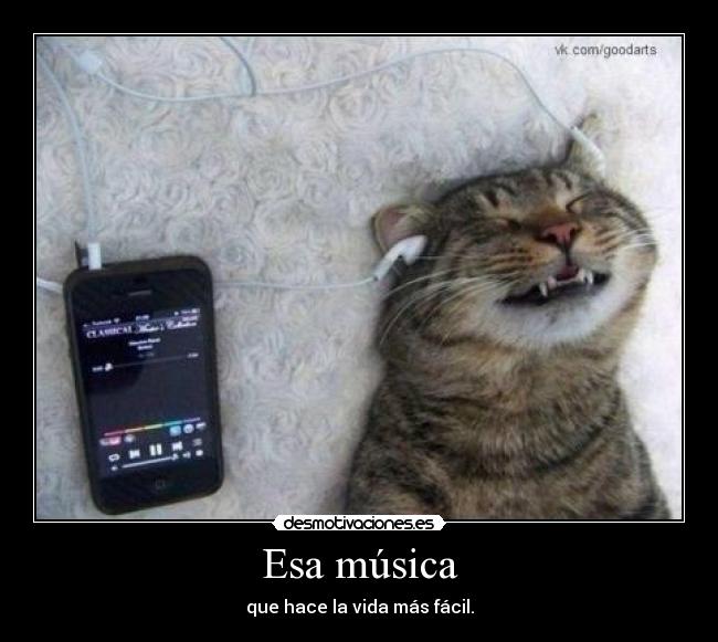 Esa música -