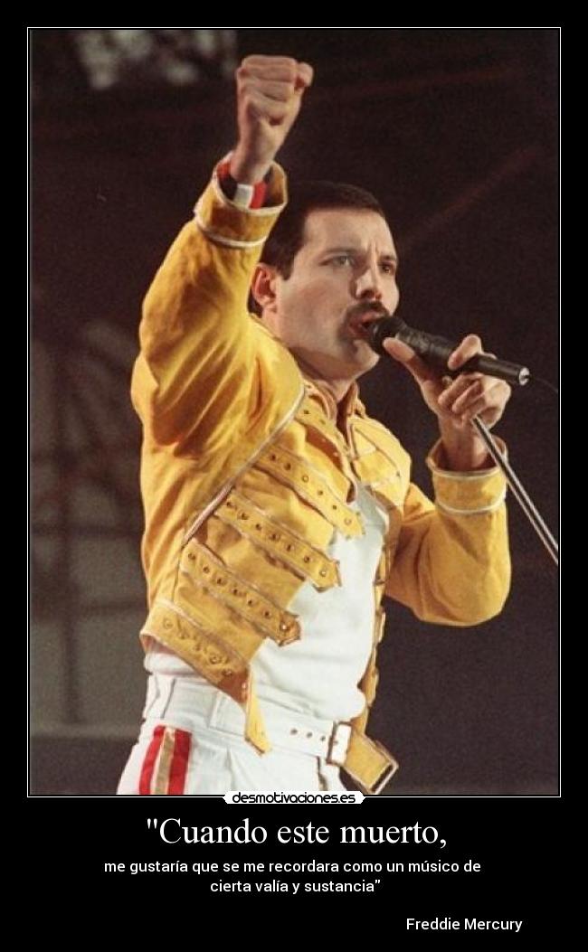 Cuando este muerto, -