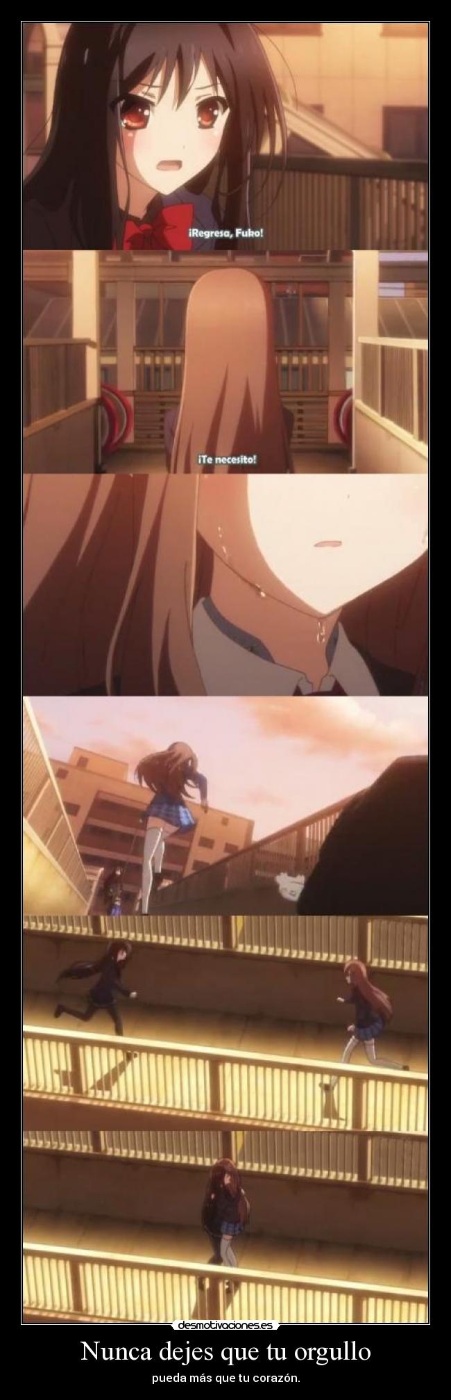 Nunca dejes que tu orgullo -