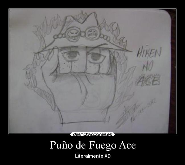 Puño de Fuego Ace -