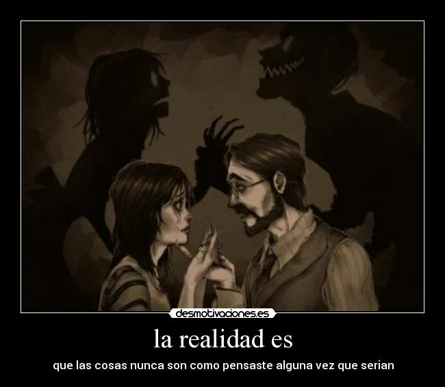 la realidad es -