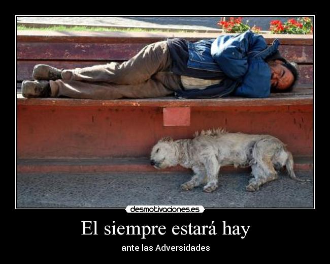 El siempre estará hay - ante las Adversidades