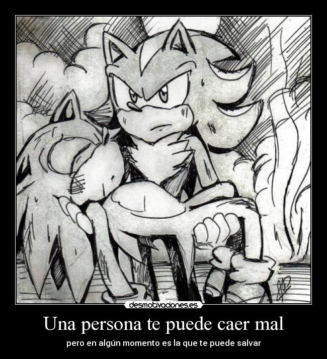 Una persona te puede caer mal - 