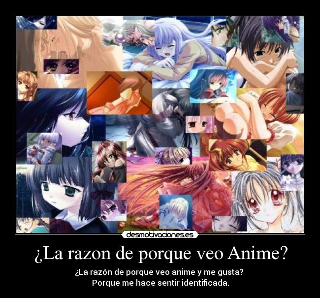 ¿La razon de porque veo Anime? -