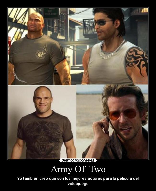Army Of Two | Desmotivaciones
