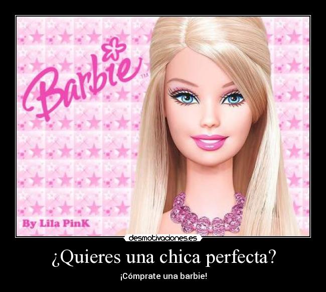 ¿Quieres una chica perfecta? - 