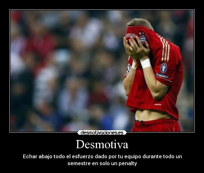 carteles futbol schweinstiger champions league derrota desmotivaciones