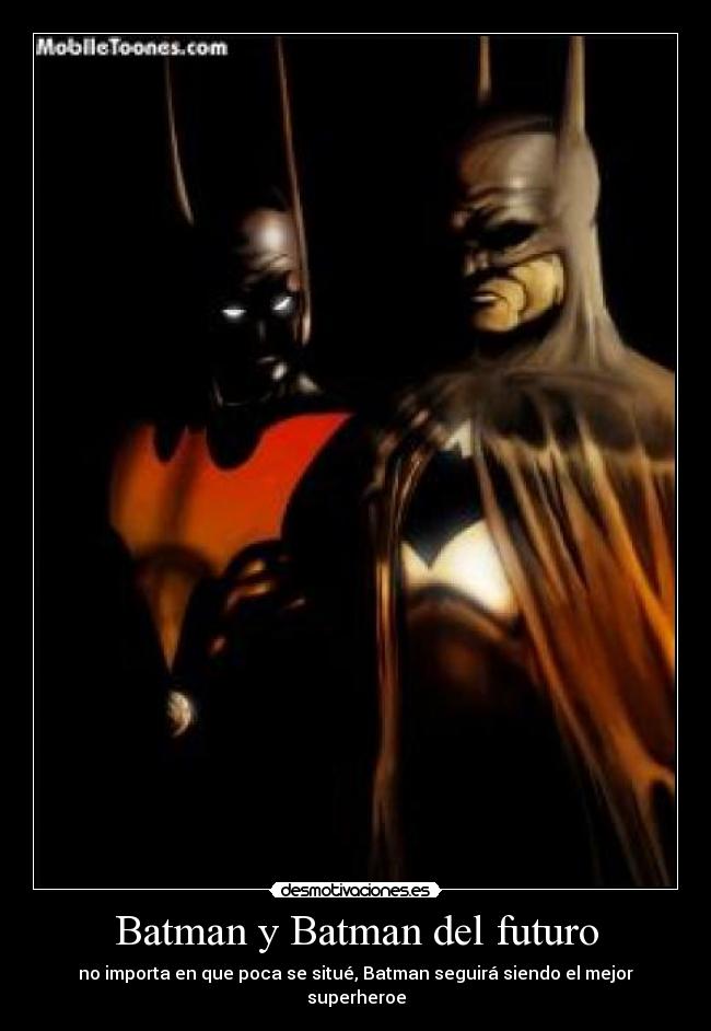 Batman y Batman del futuro -