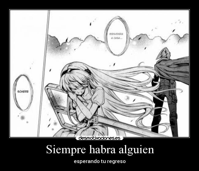 Siempre habra alguien - esperando tu regreso