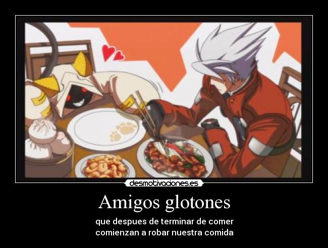 Amigos glotones - 