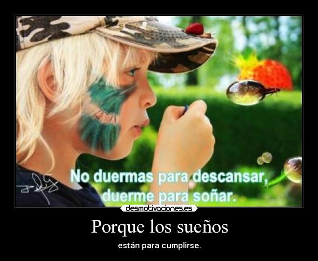Porque los sueños - 
