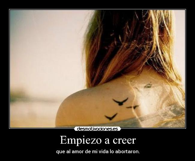 Empiezo a creer - 