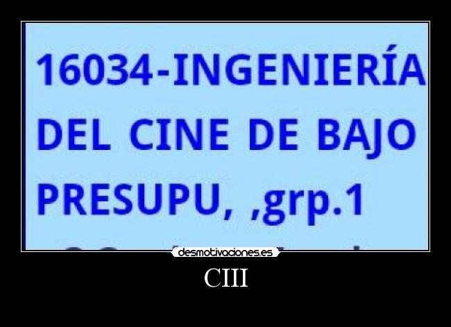 CIII - 