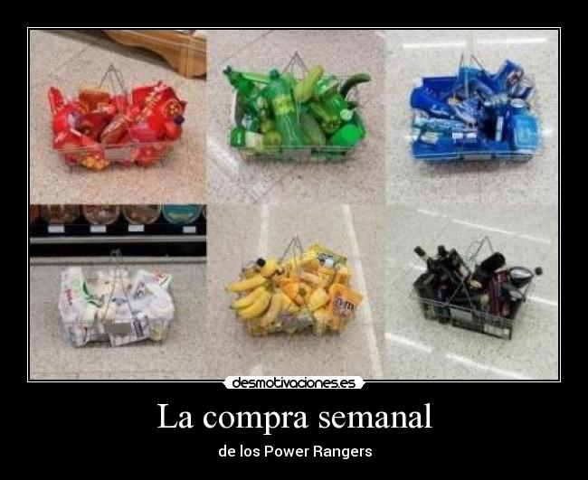 La compra semanal -