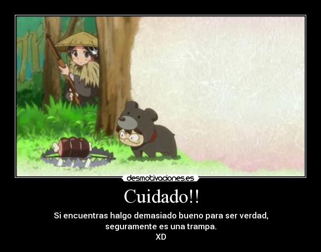 Cuidado!! - 