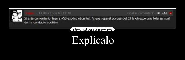 Explícalo -