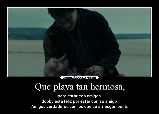 Que playa tan hermosa, - 