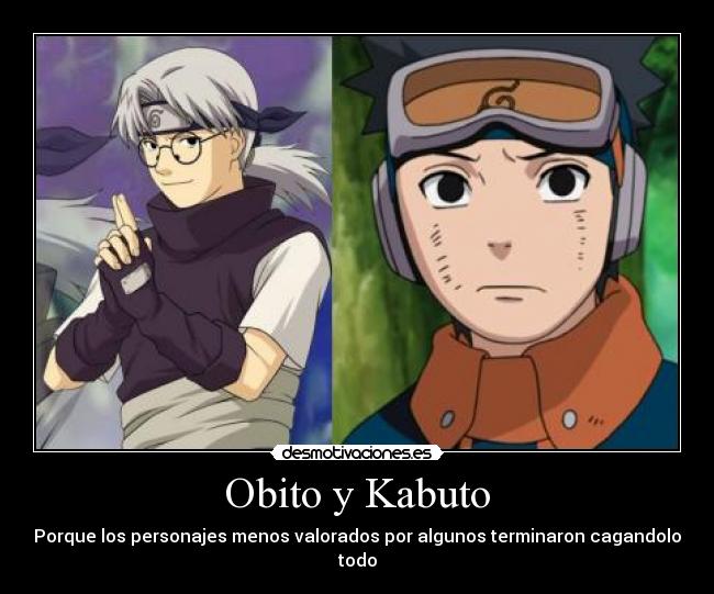 Obito y Kabuto -