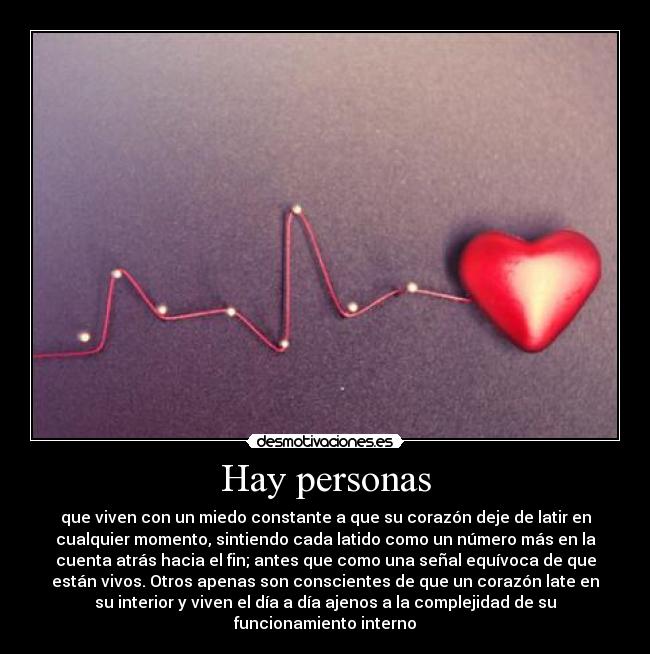 Hay personas -