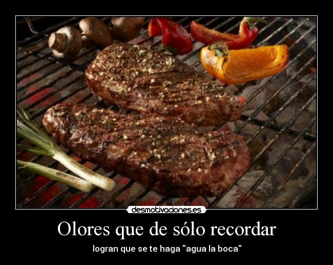 carteles olores que solo recordar logran haga agua boca desmotivaciones